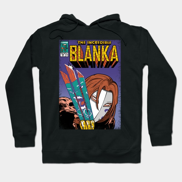 The Incredible Blanka! Hoodie by Raffiti